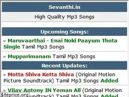 Sites similar to sevanthi.in