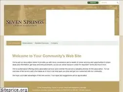 Sites similar to seven-springs.org