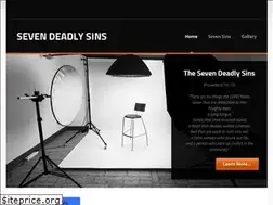 Sites similar to sevencardinalsins.weebly.com