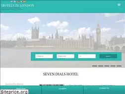 Sites similar to sevendialshotellondon.com