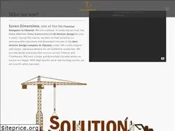 Sites similar to sevendimensions.in
