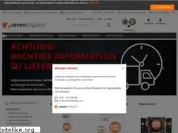 Sites similar to sevendisplays.com