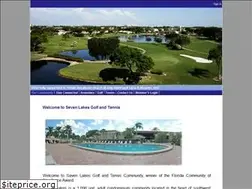 Sites similar to sevenlakesgolfandtennis.com