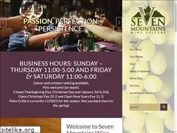 Sites similar to sevenmountainswinecellars.com