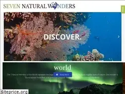Sites similar to sevennaturalwonders.org