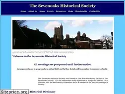 Sites similar to sevenoakshistory.org.uk