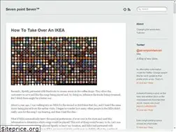 Sites similar to sevenpointseven.com