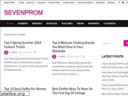 Sites similar to sevenprom.com