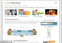 Sites similar to sevenreflections.com