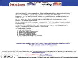 Sites similar to sevenseasindia.com