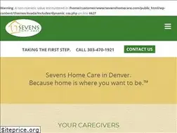 Sites similar to sevenshomecare.com