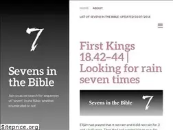 Sites similar to sevensinthebible.com