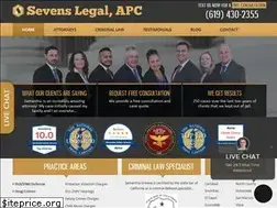 Sites similar to sevenslegal.com