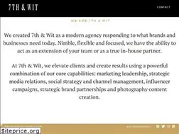 Sites similar to seventhandwit.com
