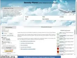 Sites similar to seventy-planes.com
