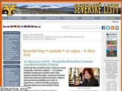 Sites similar to severskelisty.cz