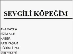 Sites similar to sevgilikopegim.com