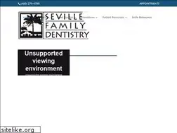 Sites similar to sevillefamilydentistry.com