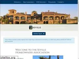 Sites similar to sevillehoa.org
