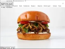 Sites similar to sevillofinefoods.com
