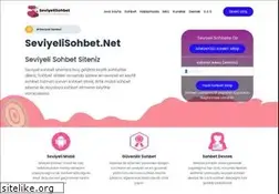 Sites similar to seviyelisohbet.net