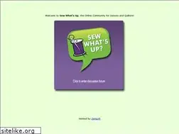 Sites similar to sew-whats-up.com