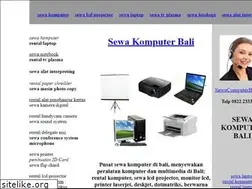Sites similar to sewacomputerbali.com