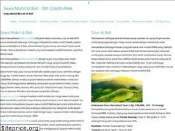 Sites similar to sewamobilbali.net