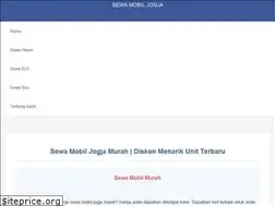 Sites similar to sewamobiljogja.net