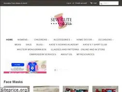 Sites similar to sewcutebykatie.com