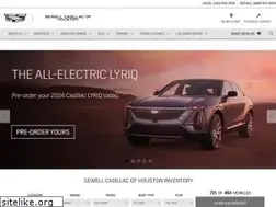 Sites similar to sewellcadillac-houston.com