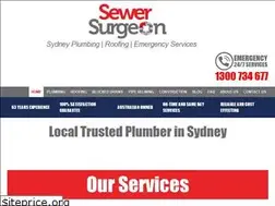 Sites similar to sewersurgeon.com.au