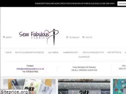 Sites similar to sewfabulousfabrics.co.uk
