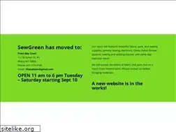 Sites similar to sewgreen.org