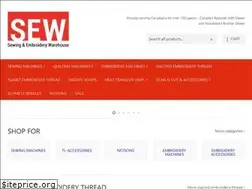 Sites similar to sewingandembroiderywarehouse.com