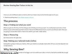 Sites similar to sewingbeehoian.com