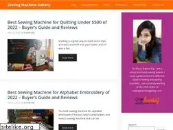 Sites similar to sewingmachinegallery.com