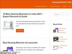 Sites similar to sewingmachineportal.in