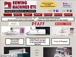 Sites similar to sewingmachinesetc.com