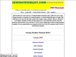 Sites similar to sewingwishlist.com