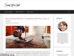 Sites similar to sewingyourstyle.com