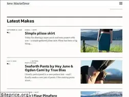 Sites similar to sewmariefleur.com