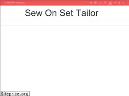 Sites similar to sewonsettailor.com