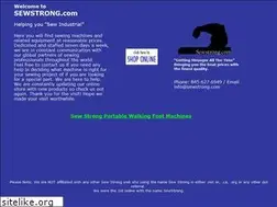 Sites similar to sewstrong.com