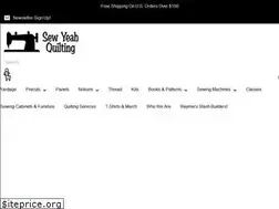 Sites similar to sewyeahquilting.com