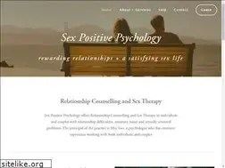 Sites similar to sexpositivepsychology.com.au