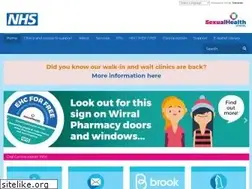 Sites similar to sexualhealthwirral.nhs.uk