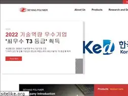 Sites similar to seyangpolymer.com