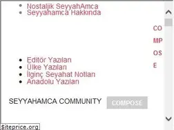 Sites similar to seyyahamca.com