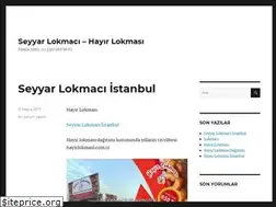 Sites similar to seyyarlokmaci.com
